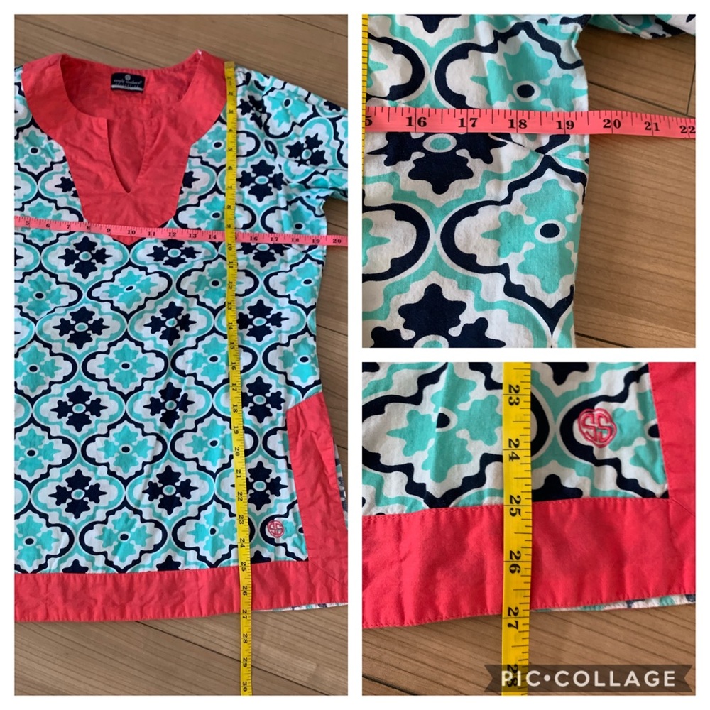 Simply Southern Flower Notch Tunic - Picture 6 of 8